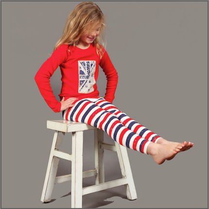 Patriot Act Placement with Stripes Long Johns by maus house