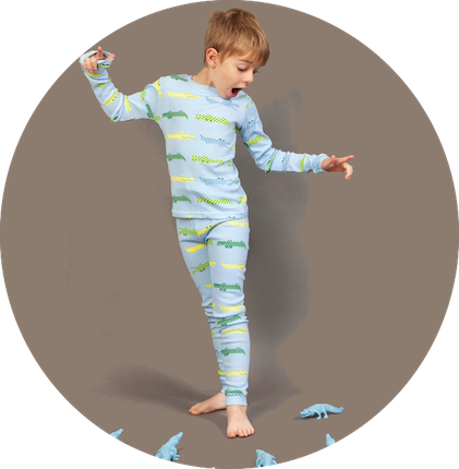 Snap Snap Yardage Long Johns by maus house