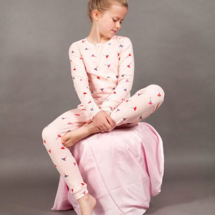 Ballerina Baby Long Johns by maus house