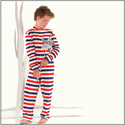 Patriot Act Stripe Onesie by maus house