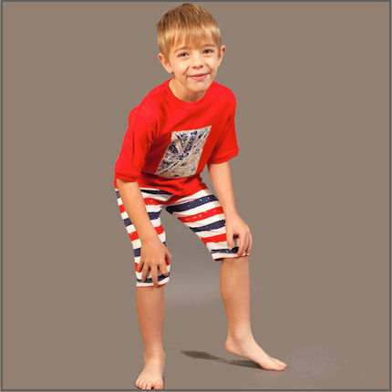 Patriot Act Placement and Stripes Shorties by maus house